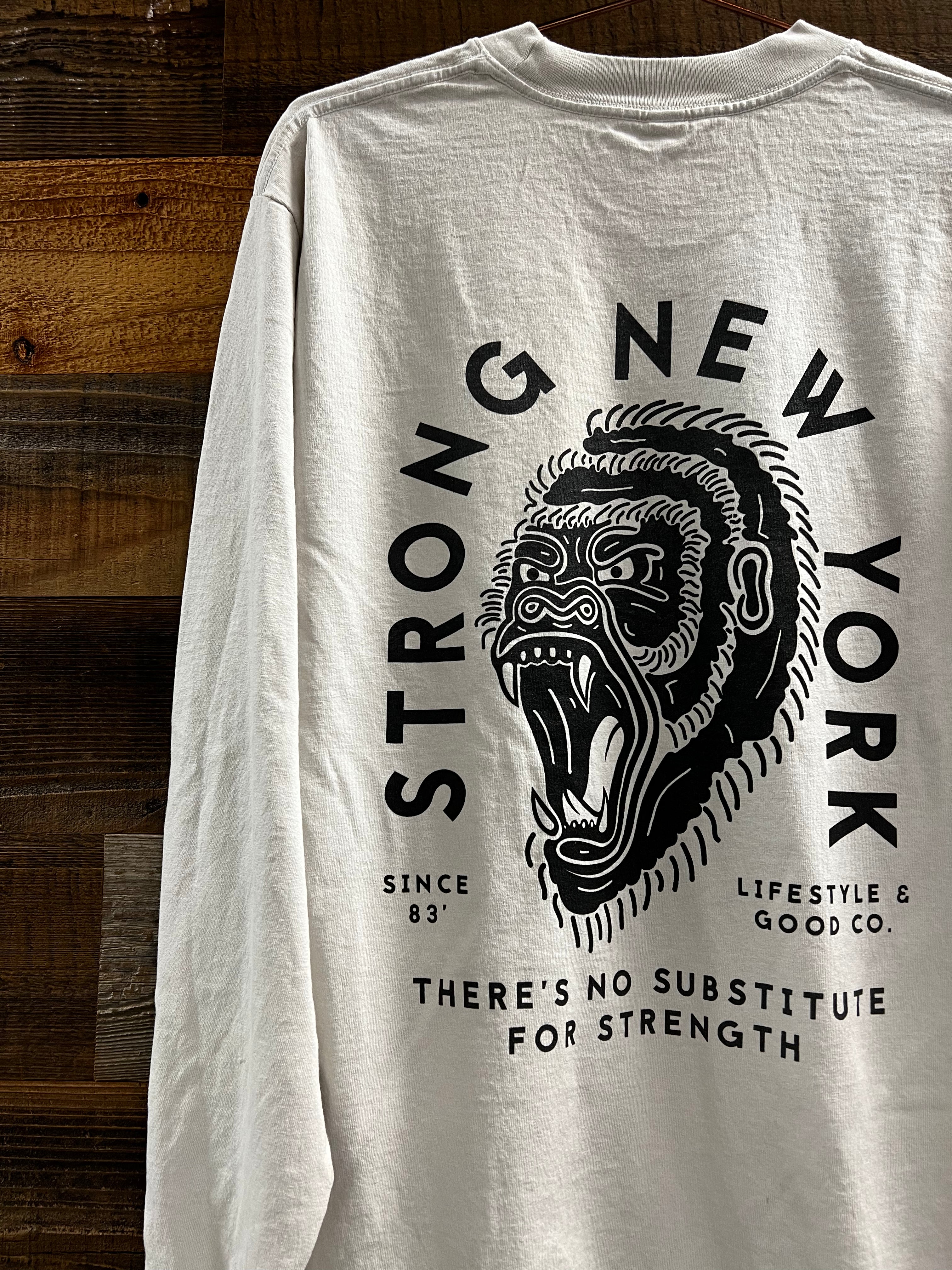 Screaming Gorilla Long Sleeve T-Shirt
