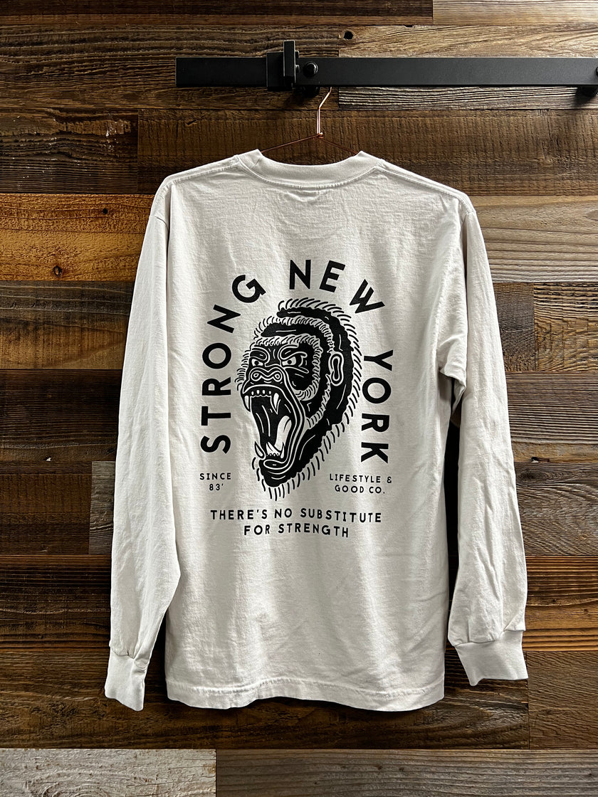 Screaming Gorilla Long Sleeve T-Shirt
