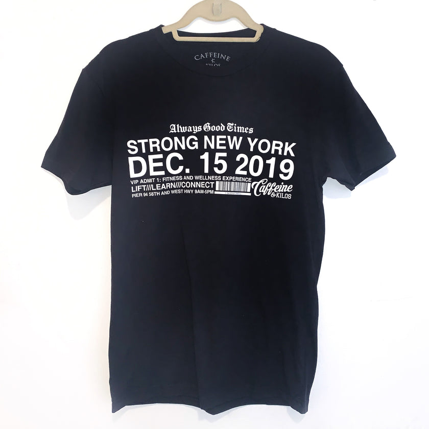 Caffeine & Kilos x Strong New York T-Shirt