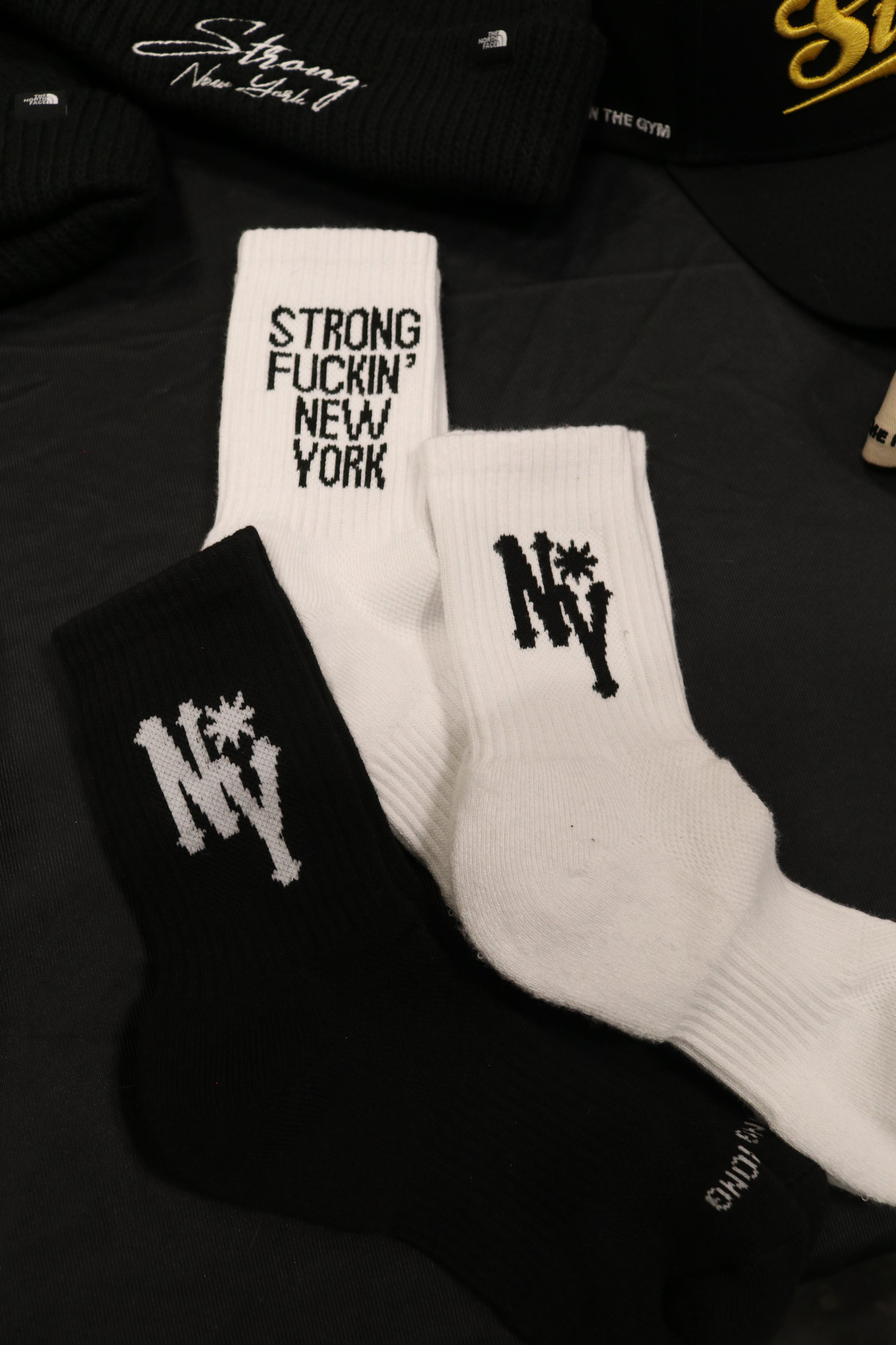 Strong F*ckin NY Socks
