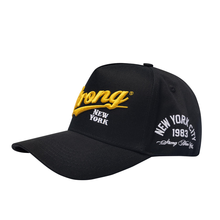 Strong New York Black/Yellow Hat