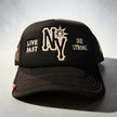 Live Fast Die Strong Trucker