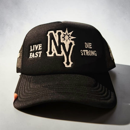 Live Fast Die Strong Trucker