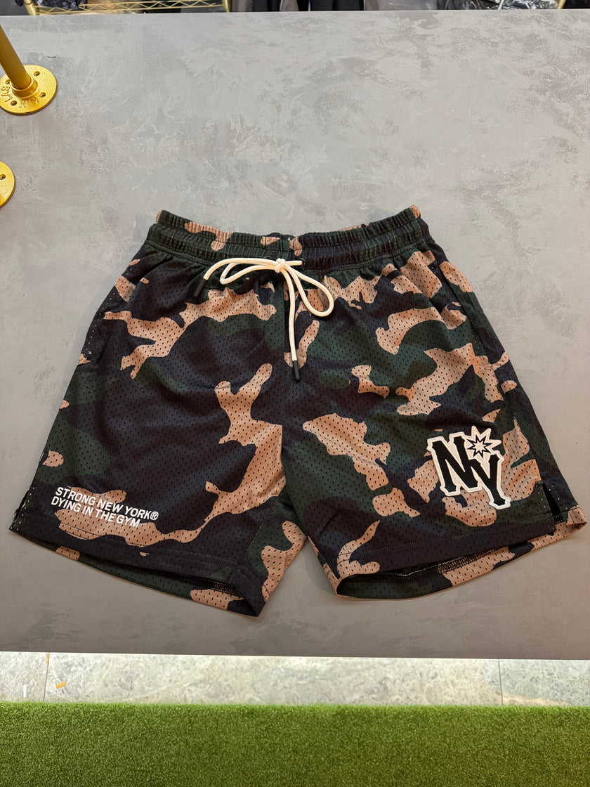 Concrete Jungle Mesh Short