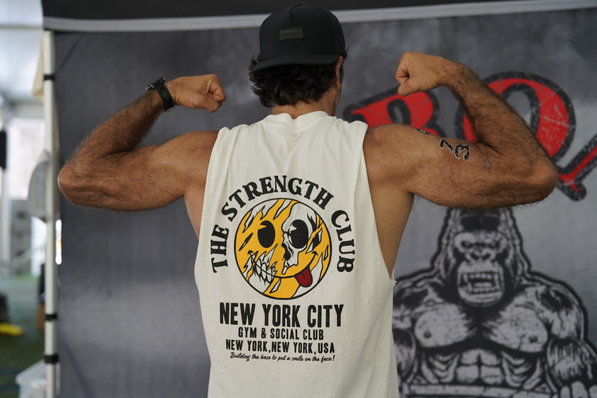 Lifting Makes Me Happy Cutoff Tank