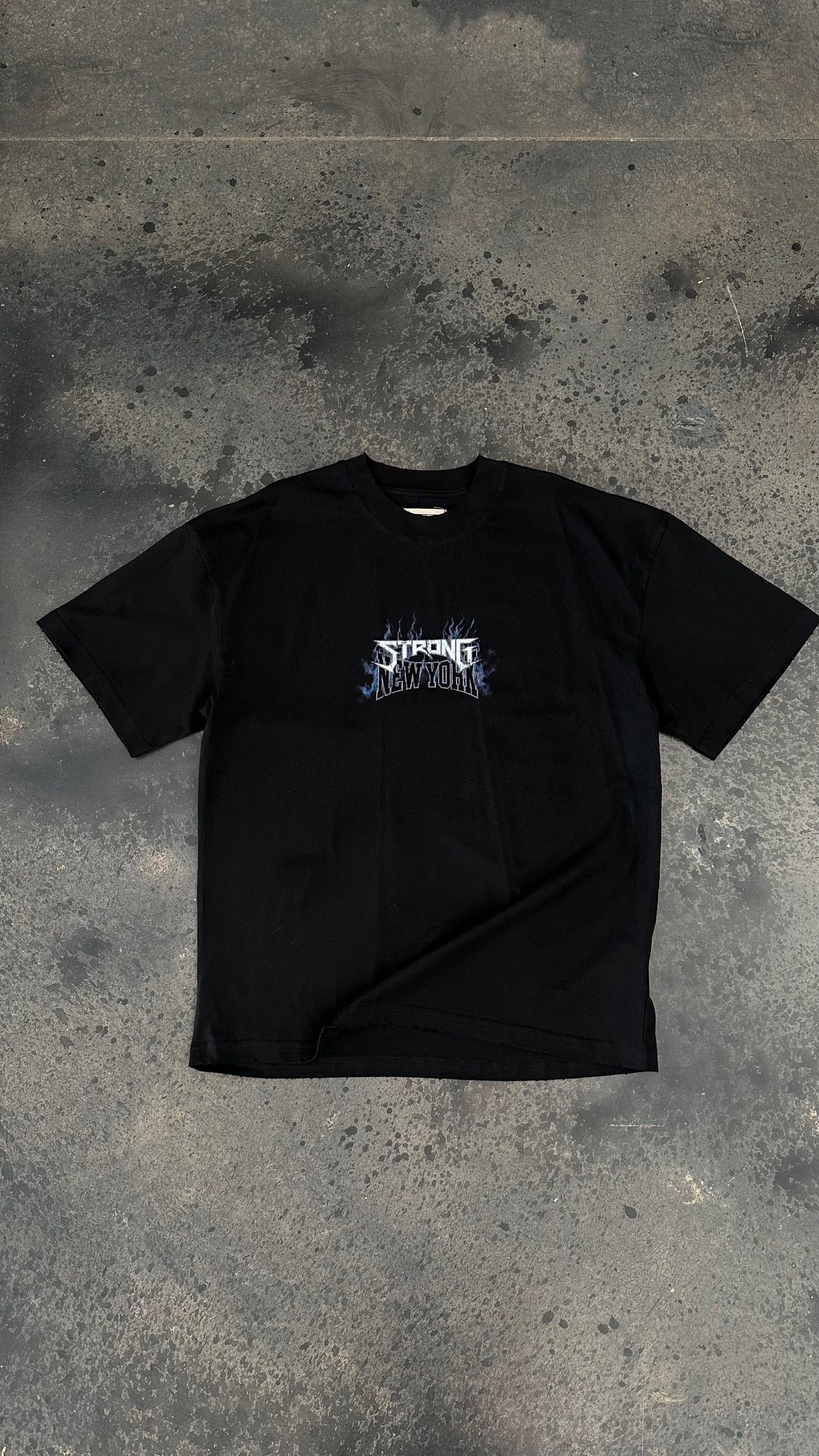 Strong New York Burnout Tee