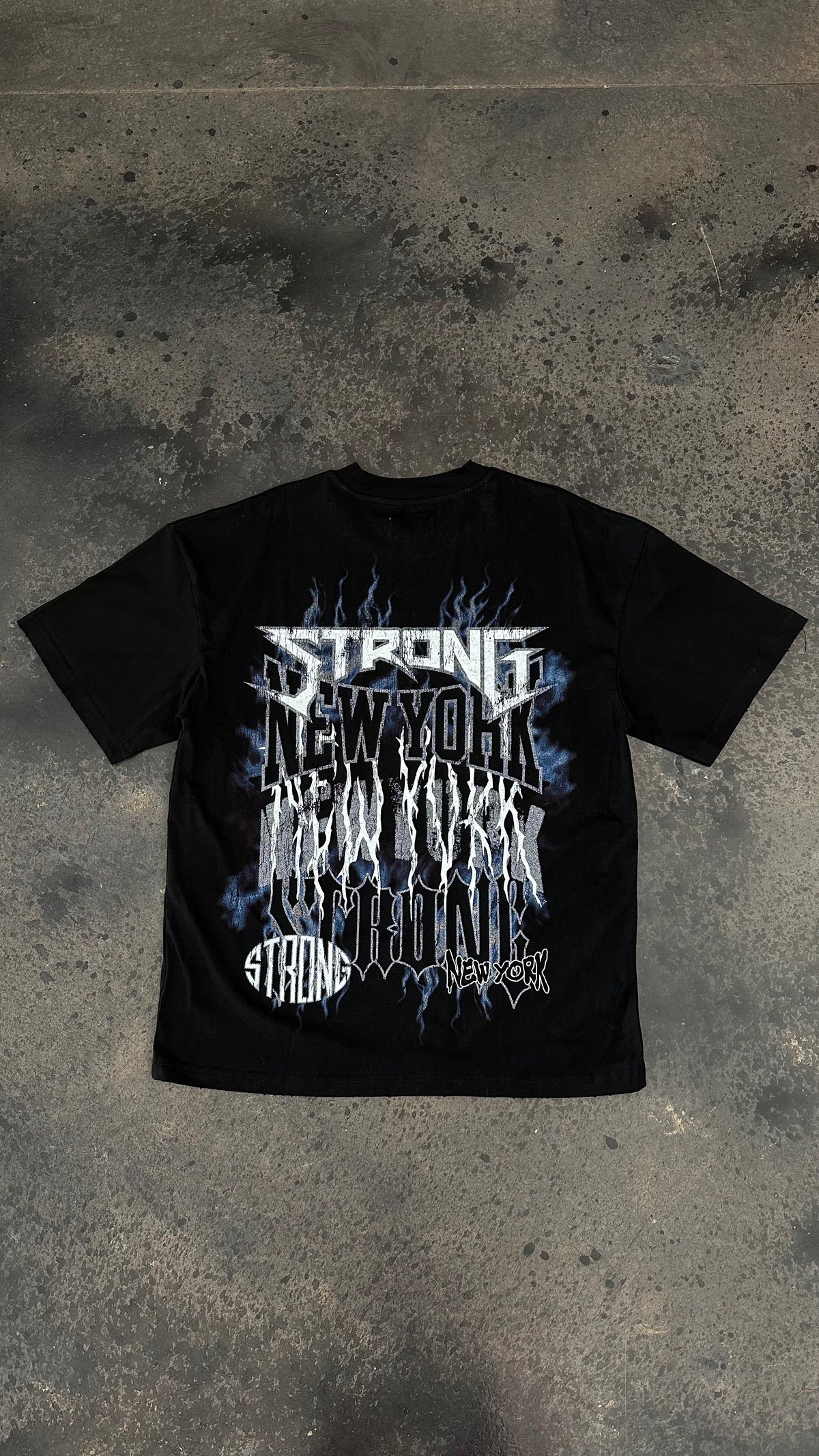 Strong New York Burnout Tee