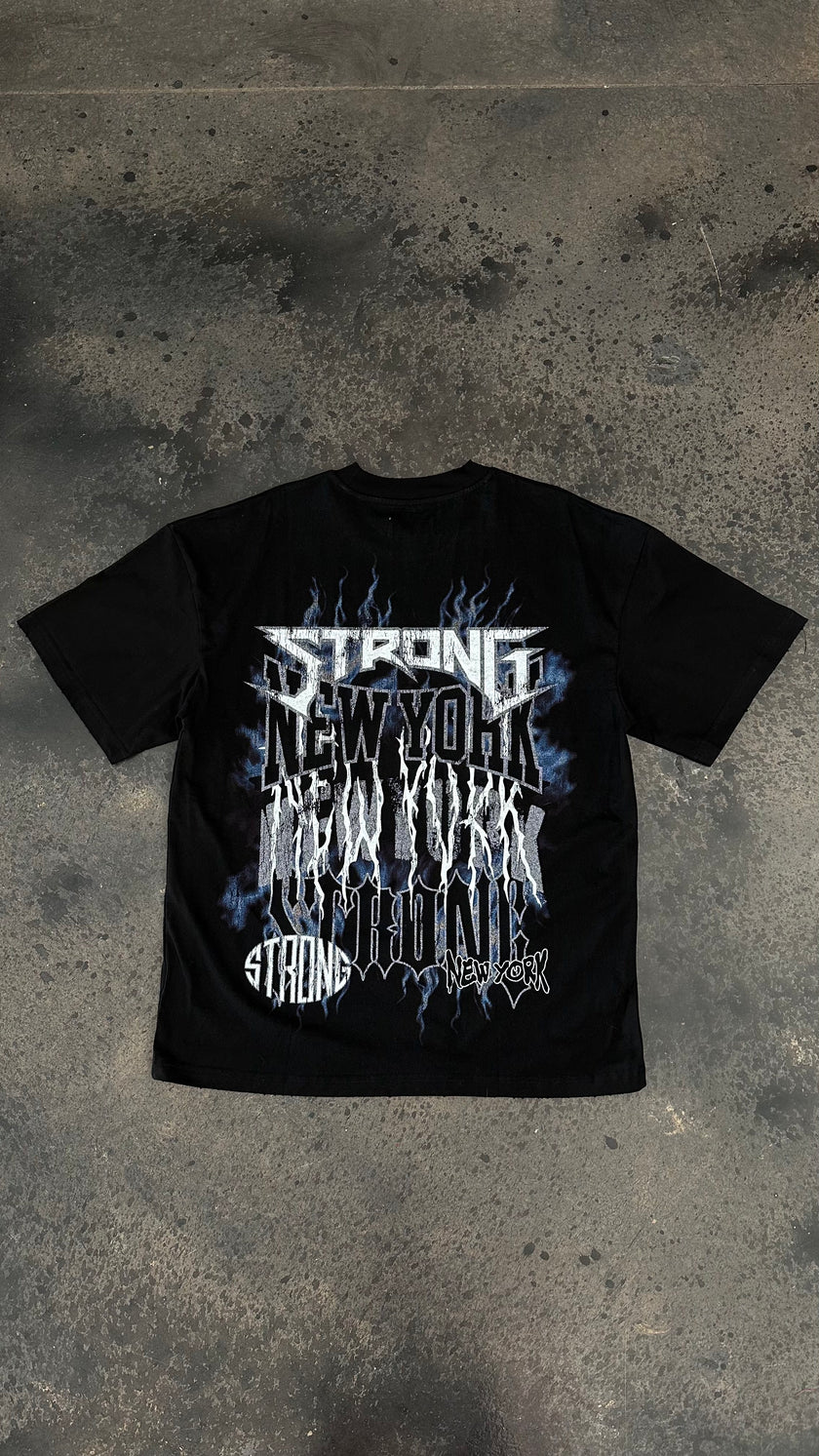 Strong New York Burnout Tee