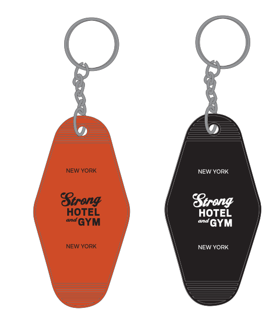 Strong New York Keychain