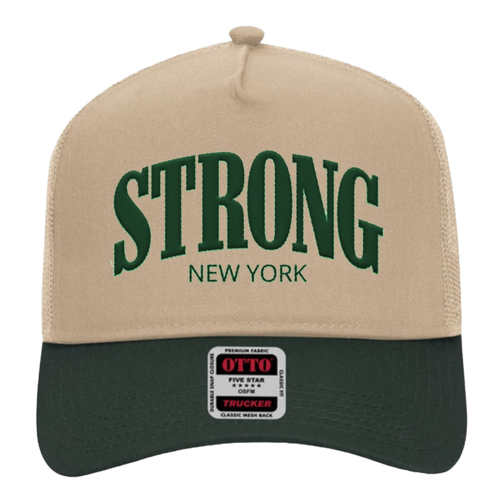 Colorblock Strong New York Snapback Cap