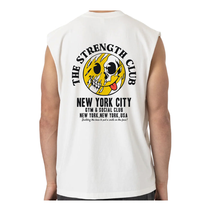 Lifting Makes Me Happy Cutoff Tank