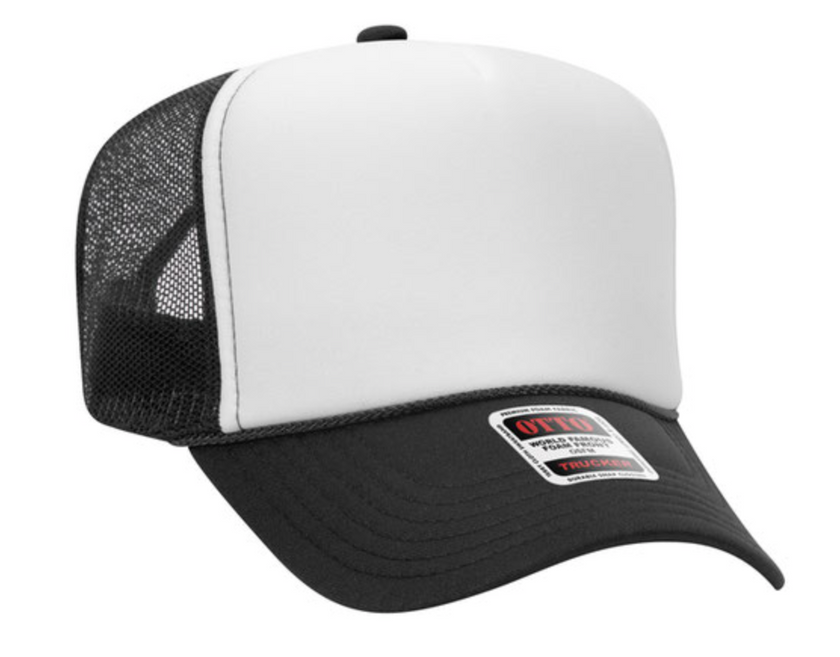 White Trucker + Free Airbrushing