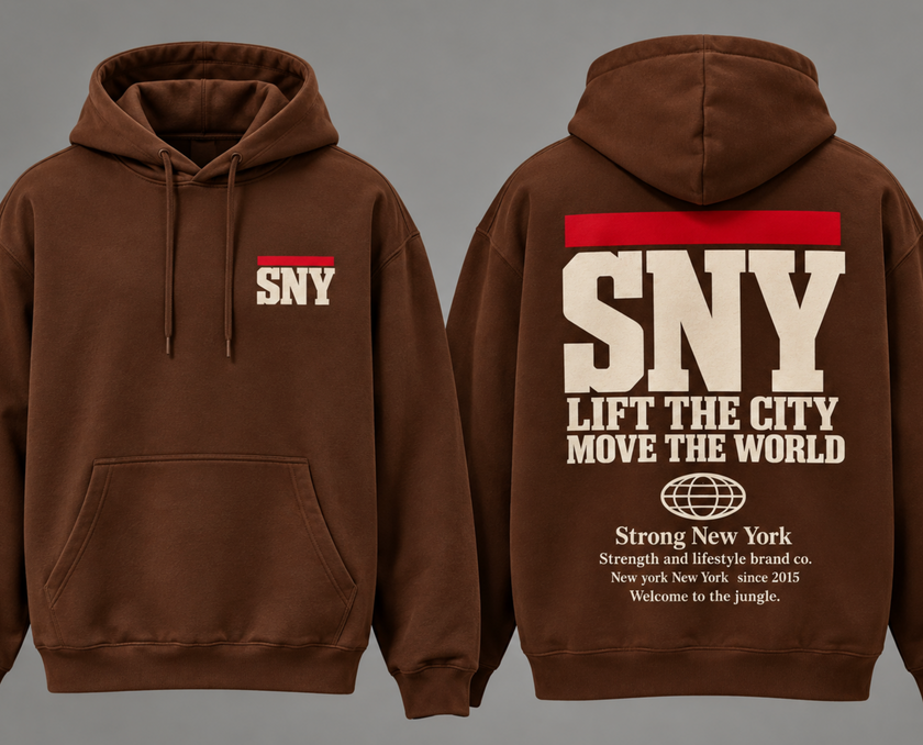 Strong New York Move the World Hoodie