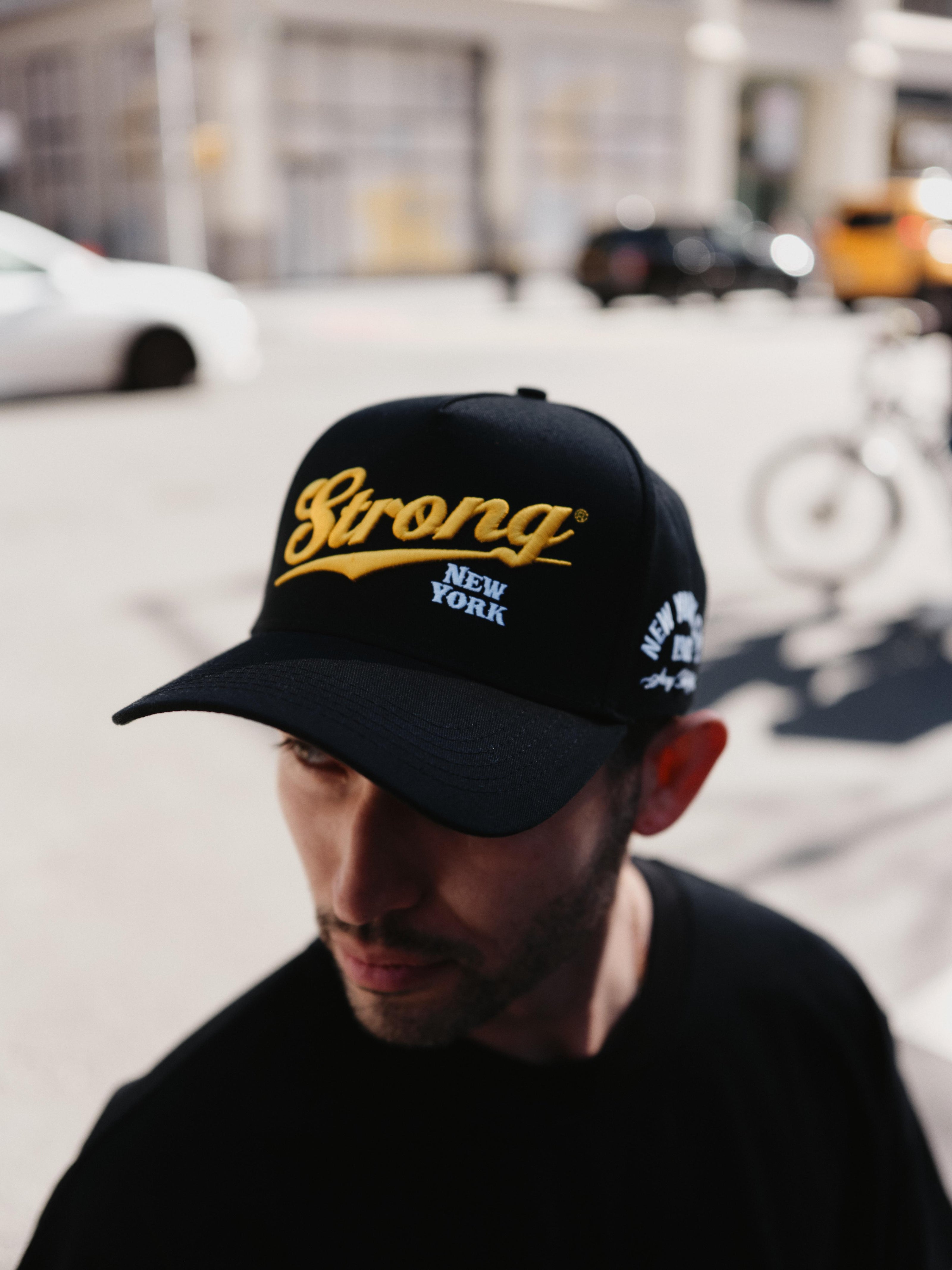 Strong New York Black/Yellow Hat