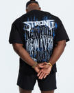 Blue Flame Burnout Tee