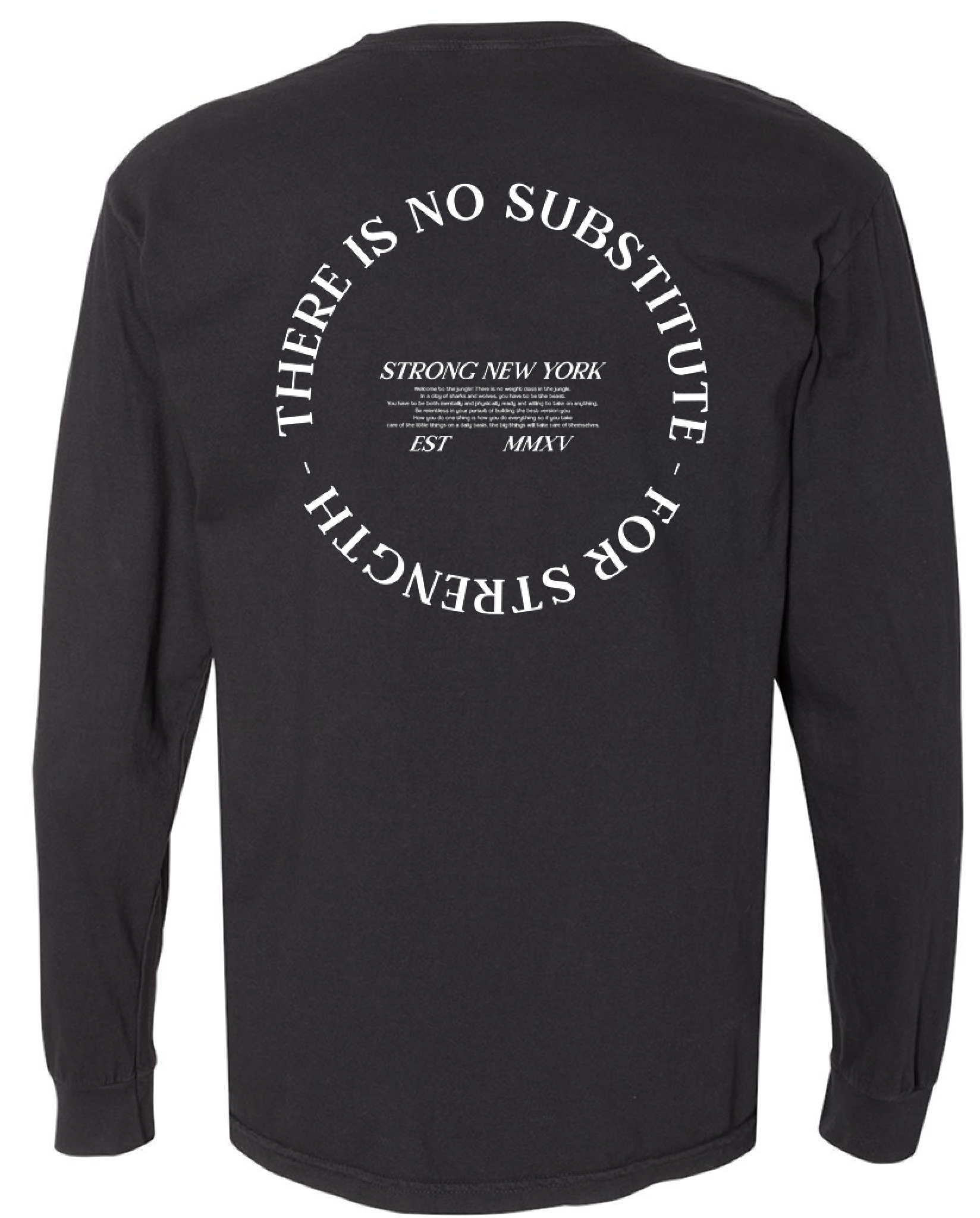 No Substitute for Strength Long Sleeve
