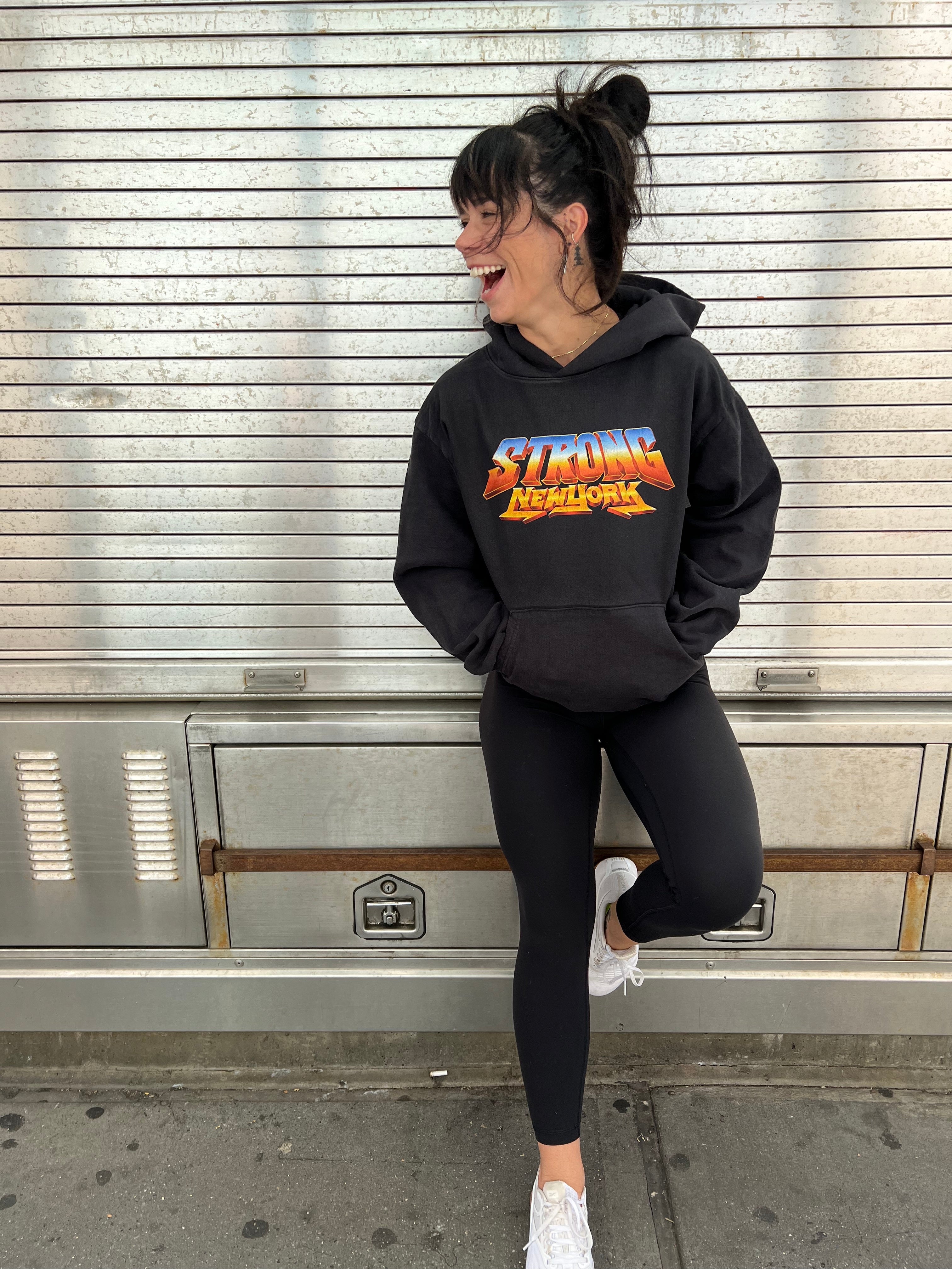 スウェット・トレーナー ASCLO Strong New York Sweat Shirt (4color) ASCLO(エジュクロ) スウェット・トレーナー(メンズ) - 海外通販