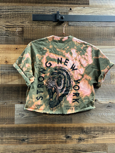 Custom Tie-Dye Screaming Gorilla Tee