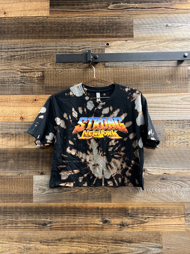 Custom Tie-Dye Thor Crop Tee