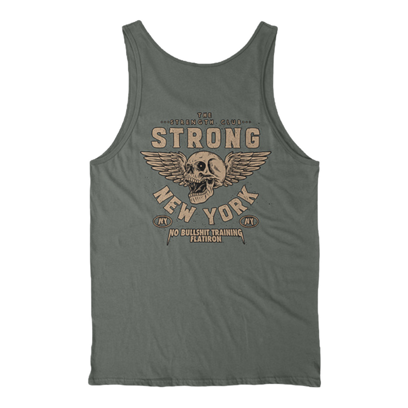 No Bullshit Training x Goodlife Sun-Faded Slub Scallop Tank