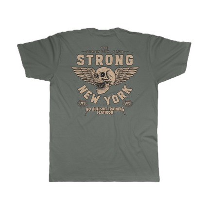 No Bullshit Training x Goodlife Feather Heather Scallop Crew