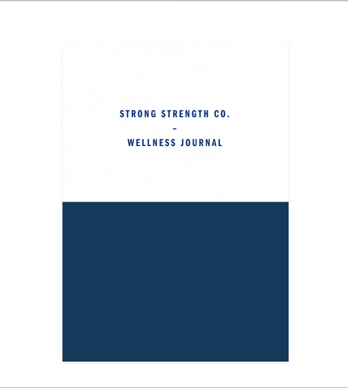 Strong New York Custom Wellness Journal